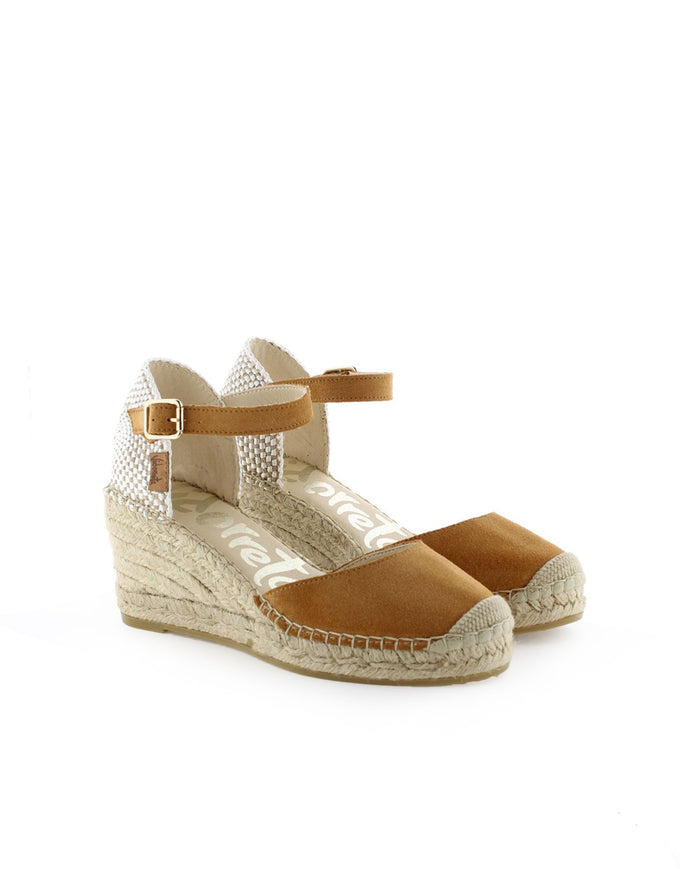 vidorreta Sandalia en serraje cuero Clavel Outlet online