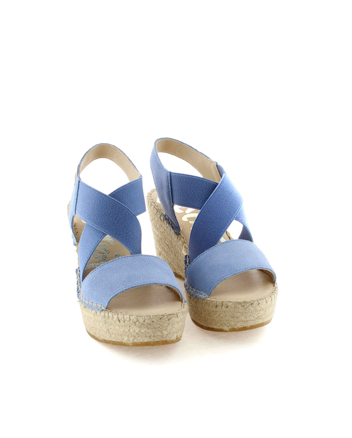 vidorreta Sandalia elásticos en serraje jeans Dominica Rebajas online