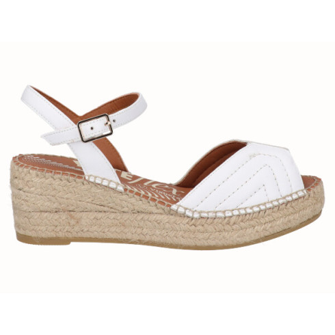 viguera Sandalia Cuña YuteFlex Blanco Descuentos del mes