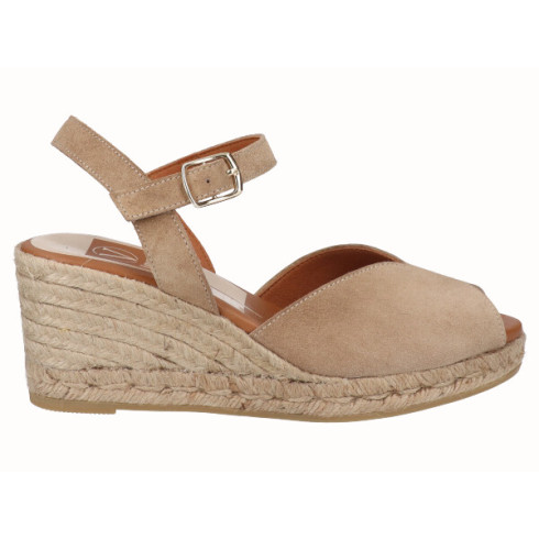 viguera Sandalia Cuña Media Yute Desert Outlet