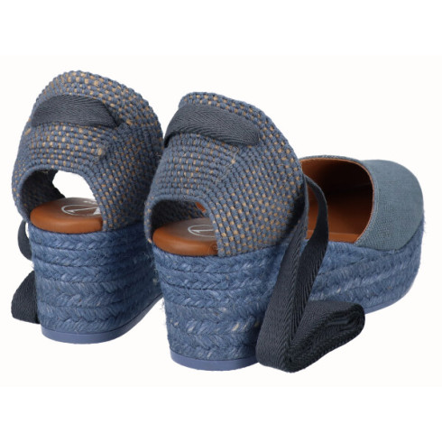 viguera Alpargata Plataforma Yute Jeans Cintas Ofertas de temporada