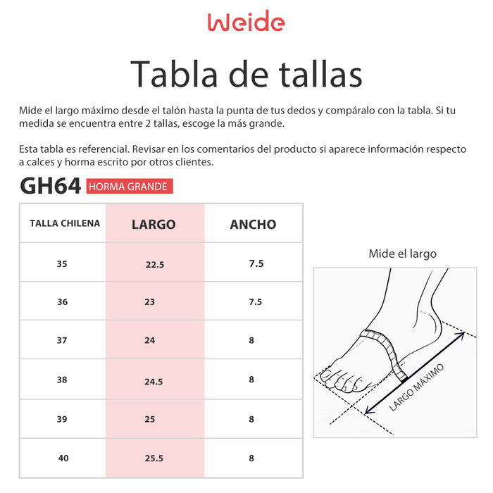 weide Sandalia Mujer Mentas Weide GH64 En oferta