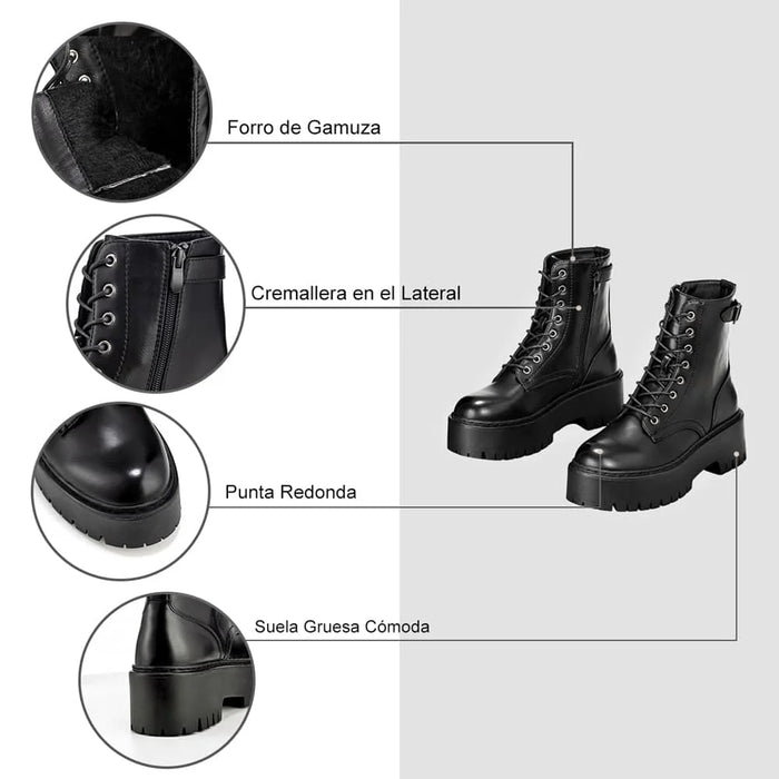 weide BOTINES PLATAFORMA MUJER NEGRO WEIDE CZY585 2025
