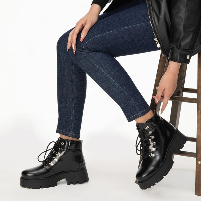 weide BOTINES PLATAFORMA MUJER NEGRO WEIDE DH56 En línea