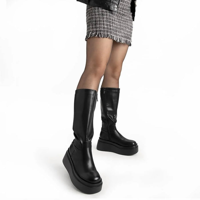 weide BOTAS PLATAFORMA MUJER NEGRO WEIDE CZY588 Rebajas