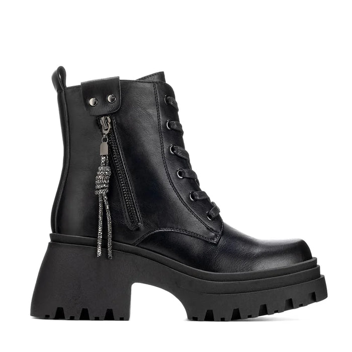weide BOTINES PLATAFORMA MUJER NEGRO WEIDE DH69 Venta caliente