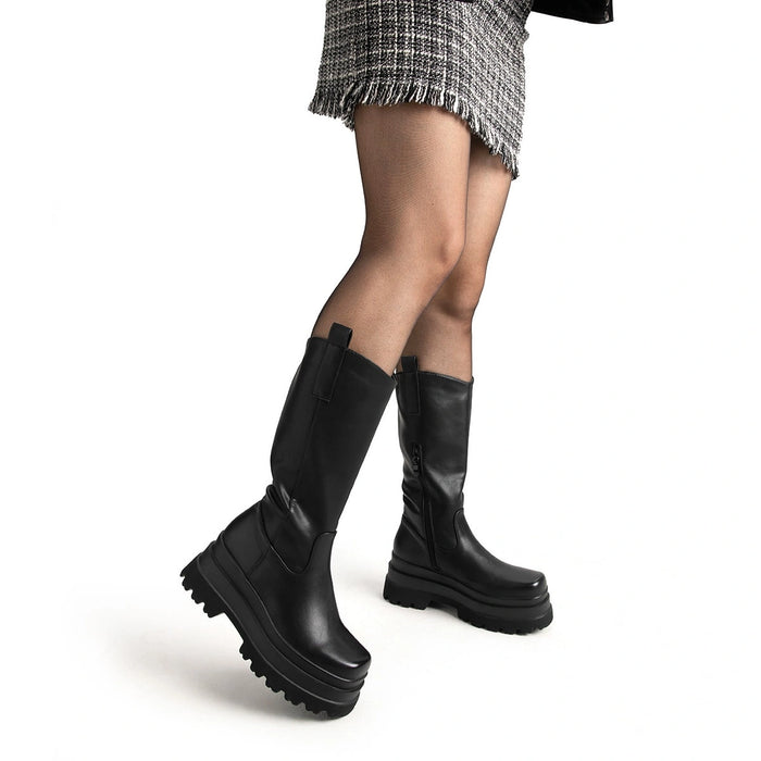 weide BOTAS PLATAFORMA MUJER NEGRO WEIDE CZY580 Rebajas baratas
