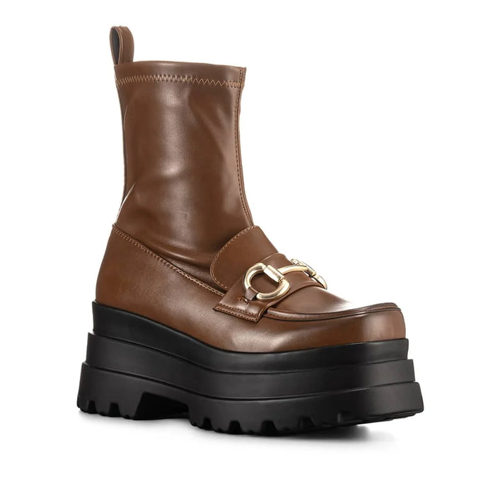 weide BOTINES PLATAFORMA MUJER CAMEL WEIDE CZY578 Envío gratis