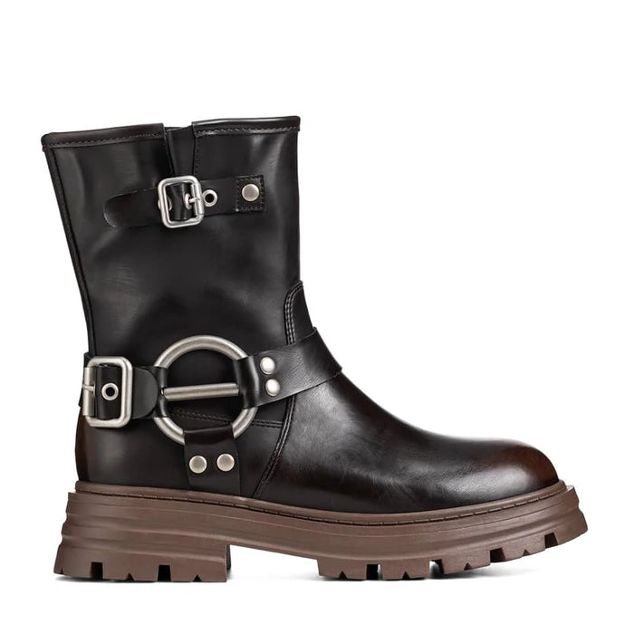 weide BOTINES PLATAFORMA MUJER MARRON WEIDE YL75 Oferta especial