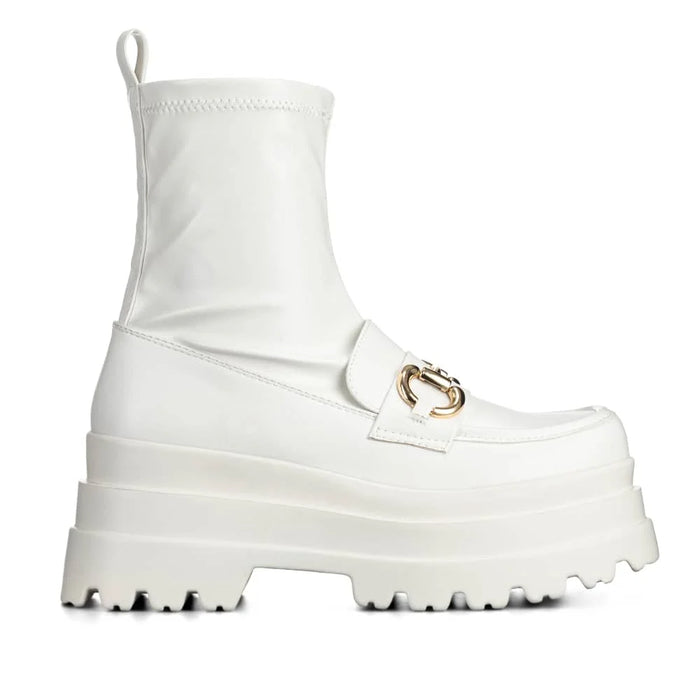 weide BOTINES PLATAFORMA MUJER BLANCO WEIDE CZY578 Últimos 3 días