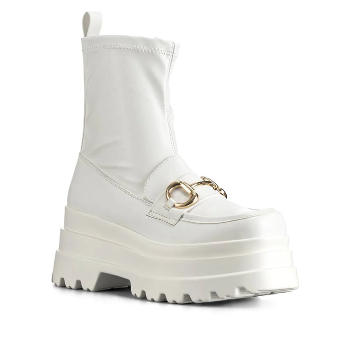 weide BOTINES PLATAFORMA MUJER BLANCO WEIDE CZY578 Últimos 3 días