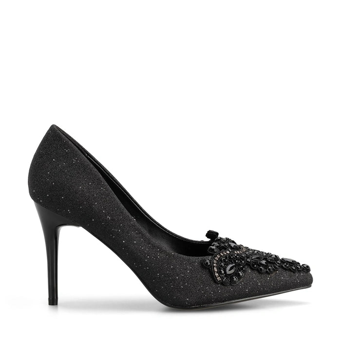 weide Zapatos Taco Mujer Javiera Negro Weide Último día