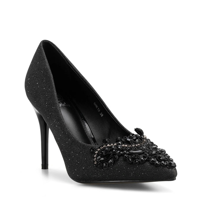 weide Zapatos Taco Mujer Javiera Negro Weide Último día