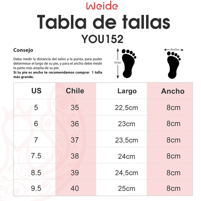 weide Zapato Hailey Negro Weide Promoción trimestral