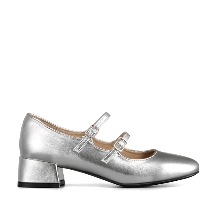weide ZAPATOS MARY JANE MUJER PLATEADO WEIDE YL66 En línea