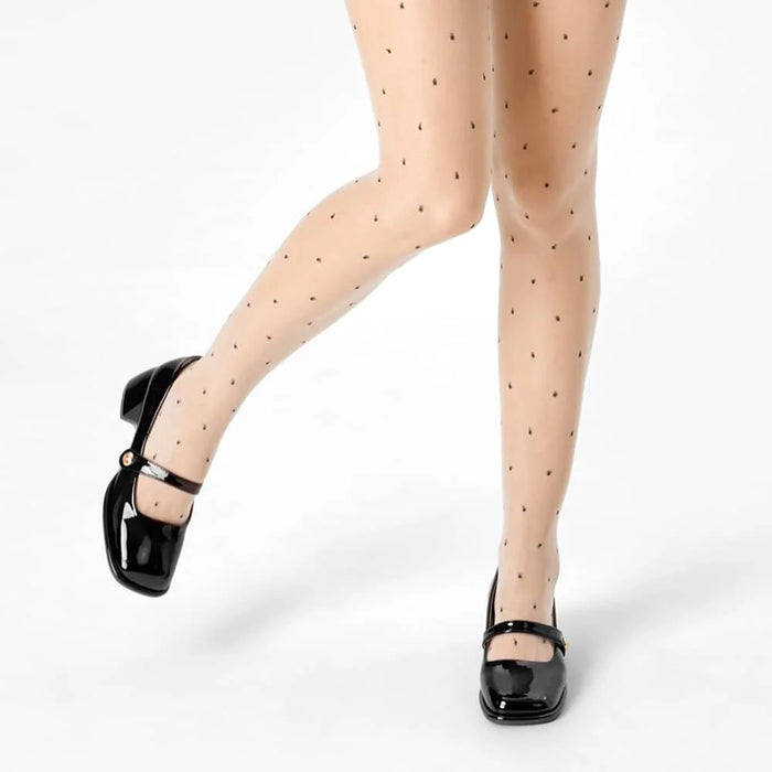 weide Zapatos Mary Jane Mujer Amelia Negro Weide YL56 Envío gratis