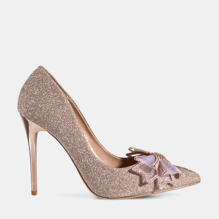 weide Zapatos Taco Mujer Hortensia Champan Weide Superdescuento