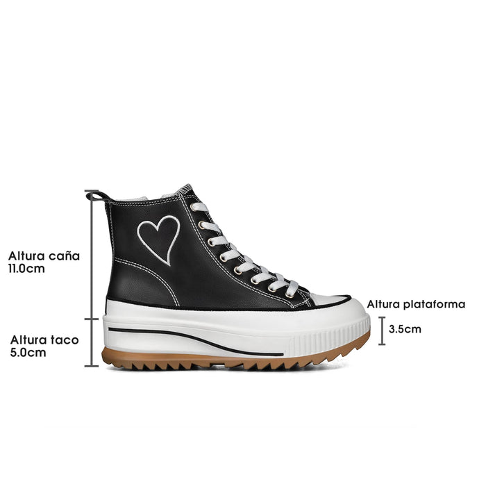 weide BOTINES MUJER PLATAFORMA WEIDE HX502 Devoluciones gratuitas