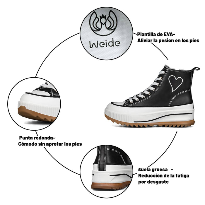 weide BOTINES MUJER PLATAFORMA WEIDE HX502 Devoluciones gratuitas