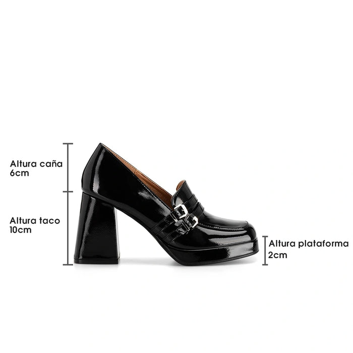 weide Mocasin Mujer Gertrudis Negro Weide Rebajas