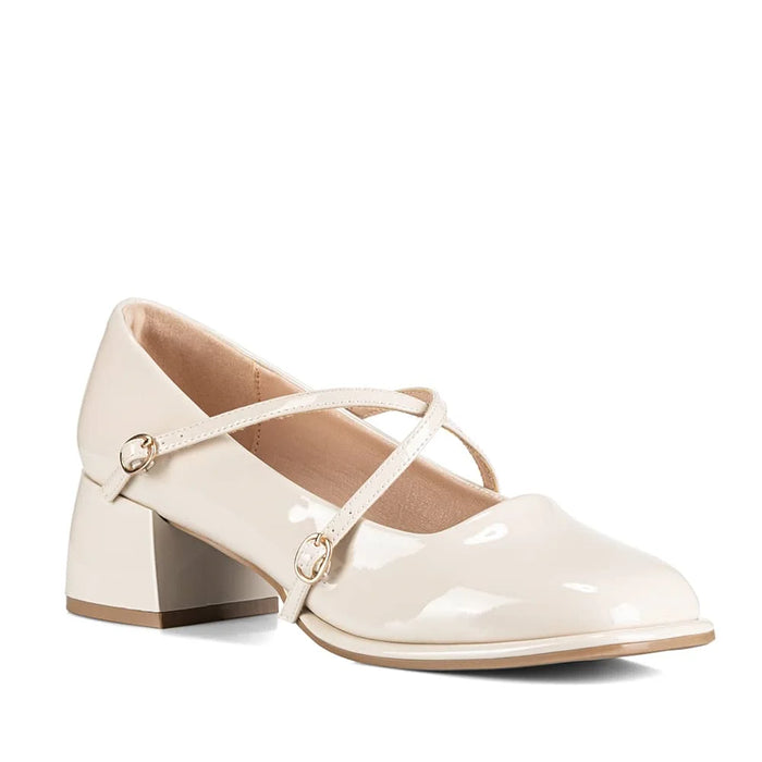 weide ZAPATOS MARY JANE MUJER BEIGE WEIDE YL65 Venta caliente