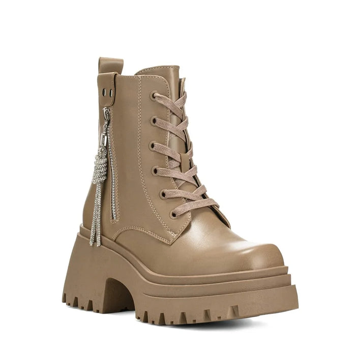 weide BOTINES PLATAFORMA MUJER CAQUI WEIDE DH69 Precio de fábrica