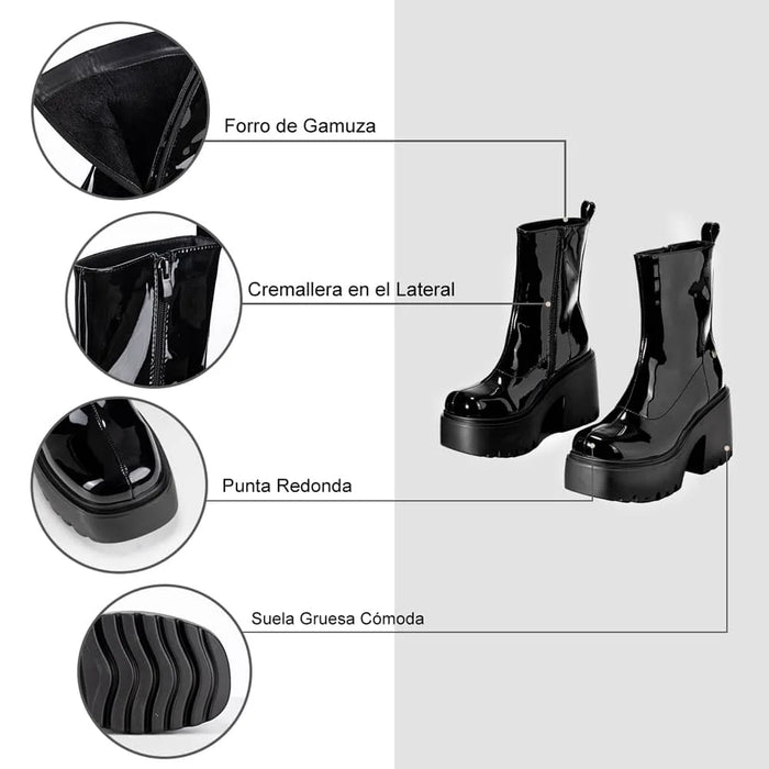 weide BOTINES TACO MUJER NEGRO WEIDE CZY589 Promoción trimestral