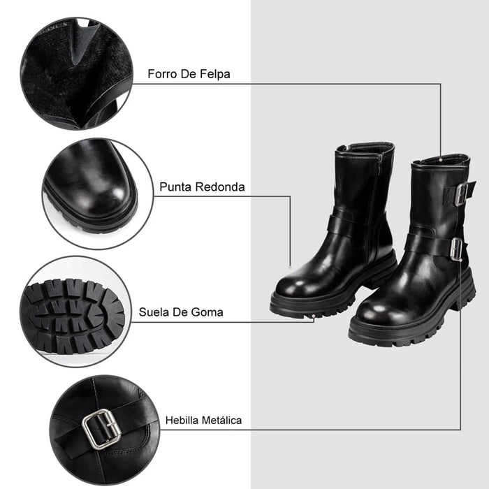 weide BOTINES PLATAFORMA MUJER NEGRO WEIDE YL76 Grandes descuentos