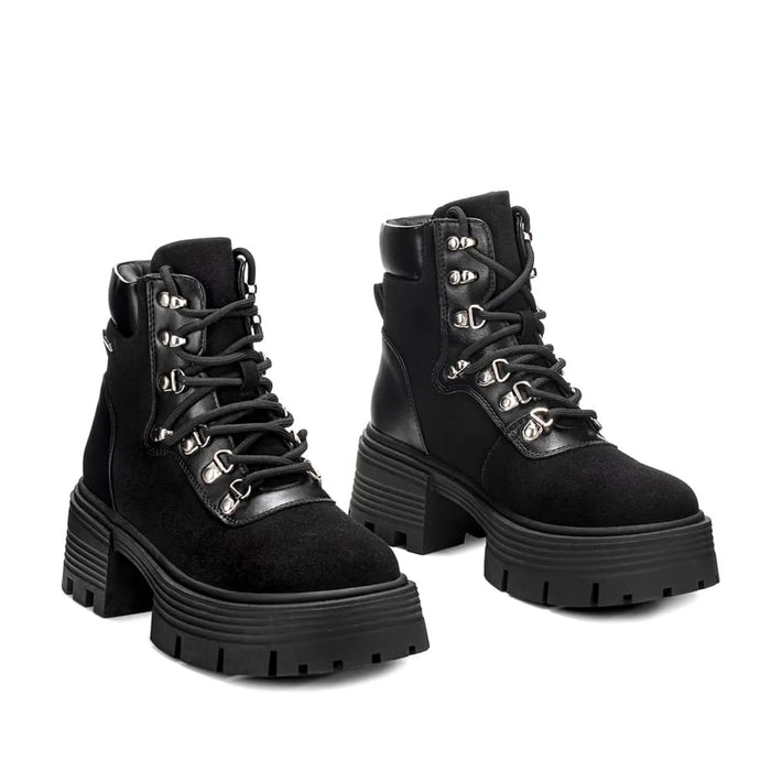 weide BOTINES PLATAFORMA MUJER NEGRO WEIDE DH73 Ahorra y exporta