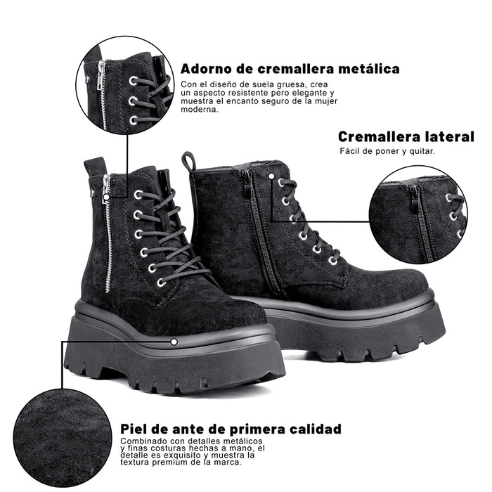 weide BOTINES MUJER PLATAFORMA WEIDE DH87 Grandes ahorros