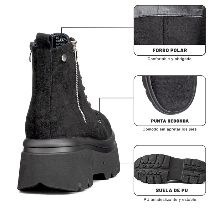 weide BOTINES MUJER PLATAFORMA WEIDE DH87 Grandes ahorros