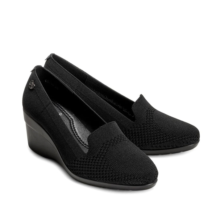 weide MOCASIN TACO MUJER NEGRO WEIDE GH116 Rebajas baratas
