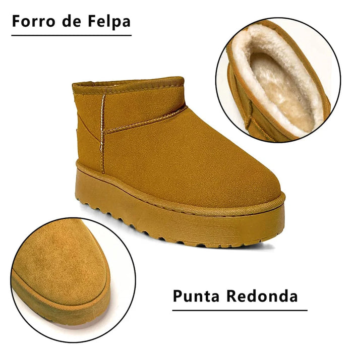 weide BOTAS DE NIEVE MUJER CAMEL LT123 Precios de Black Friday