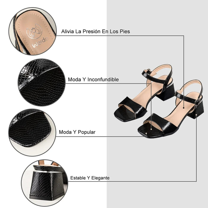 weide SANDALIA MUJER TACO WEIDE LT139 Tienda