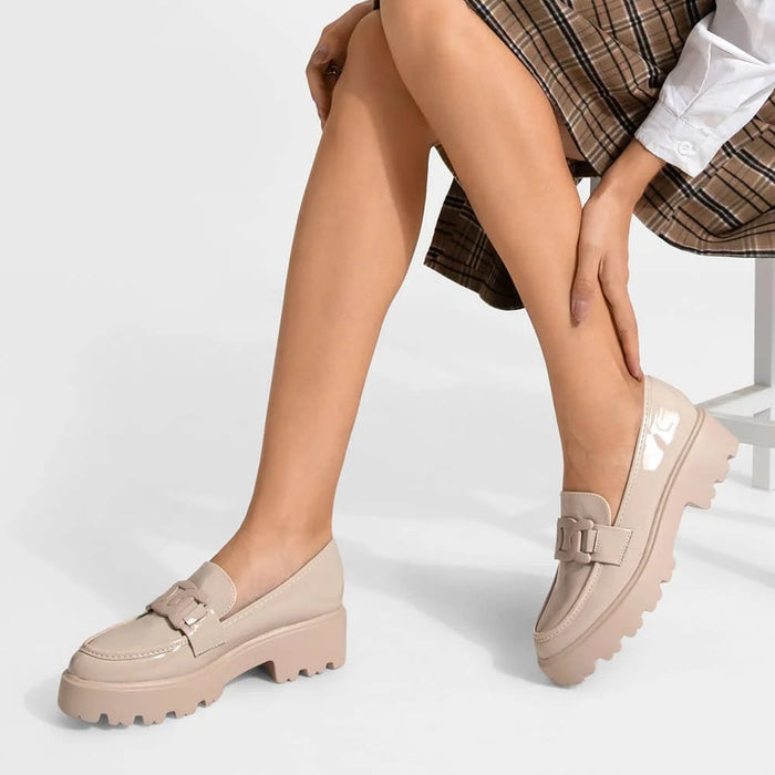 weide Mocasin Mujer Martina Beige Weide Envío gratis