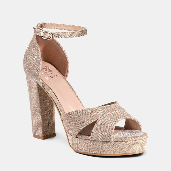 weide Sandalia Fiesta Mujer Marién Dorado Weide COMPRAR AHORA