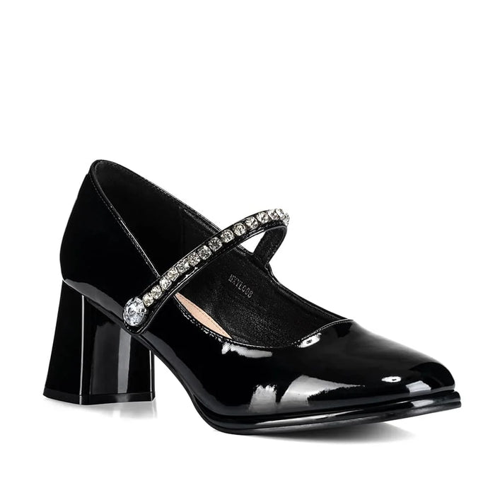 weide ZAPATOS MARY JANE MUJER NEGRO WEIDE YL62 Superdescuento