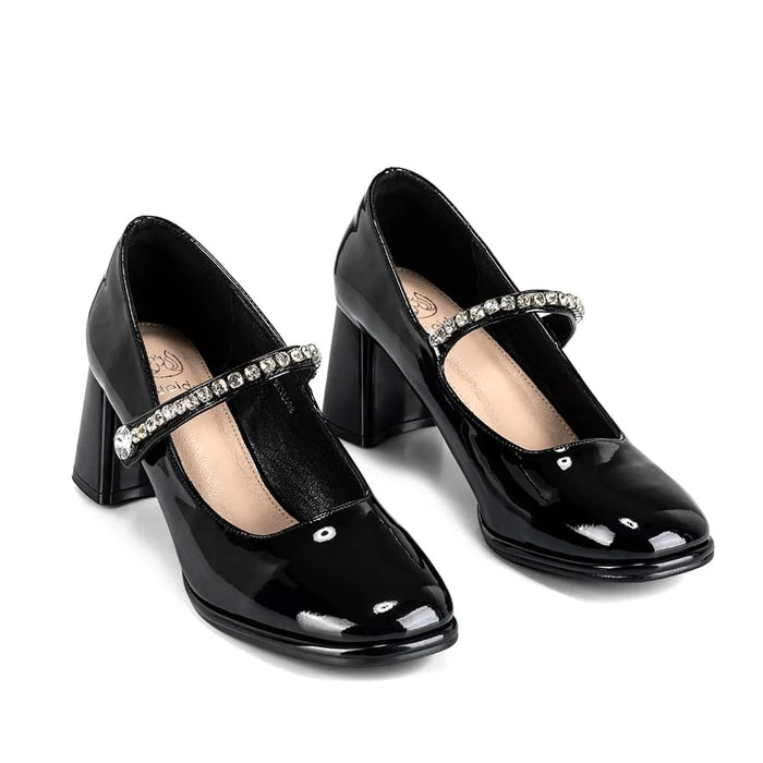 weide ZAPATOS MARY JANE MUJER NEGRO WEIDE YL62 Superdescuento
