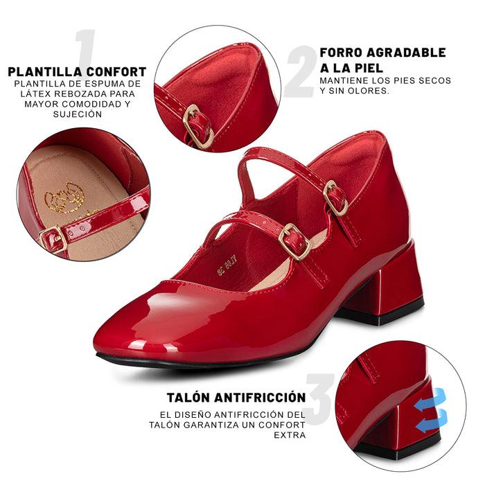 weide ZAPATOS MARY JANE MUJER BURDEO WEIDE YL66 Limitado a 3 días