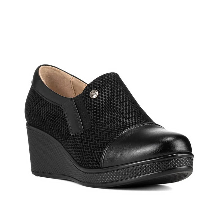 weide MOCASIN TACO MUJER NEGRO WEIDE JML01 Precios de Black Friday