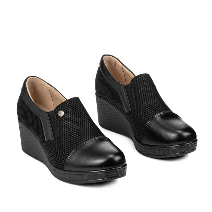 weide MOCASIN TACO MUJER NEGRO WEIDE JML01 Precios de Black Friday