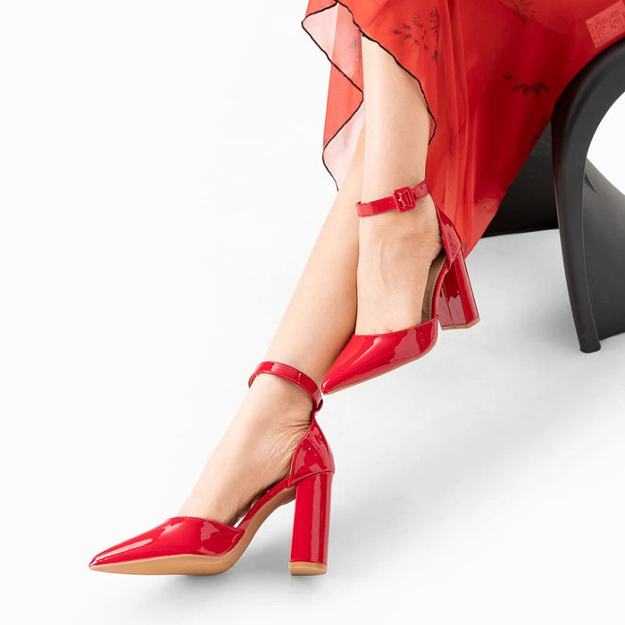 weide Sandalia Fiesta Mujer Emma Rojo Weide Precio ultrabajo