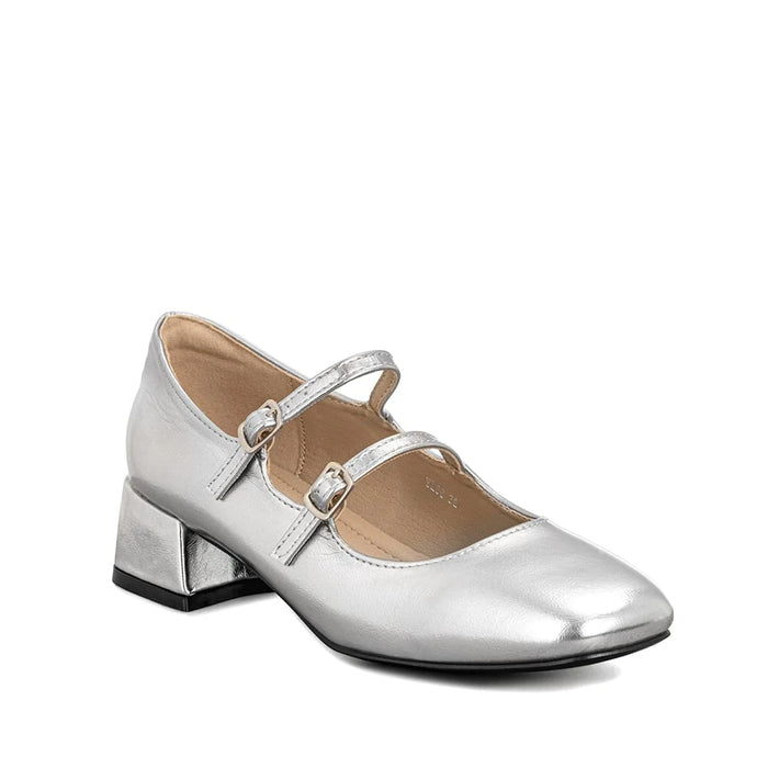 weide ZAPATOS MARY JANE MUJER PLATEADO WEIDE YL66 2025