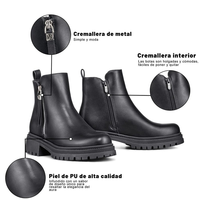 weide BOTINES MUJER PLATAFORMA WEIDE ZS67 Ventas relámpago