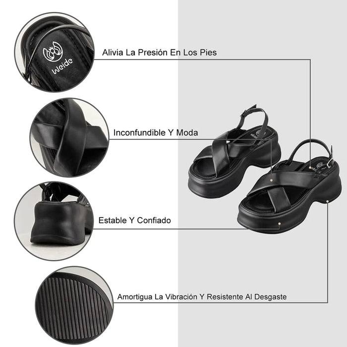 weide SANDALIA MUJER PLANAS WEIDE YL88 Outlet