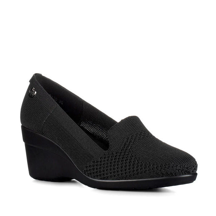 weide MOCASIN TACO MUJER NEGRO WEIDE GH116 Liquidación