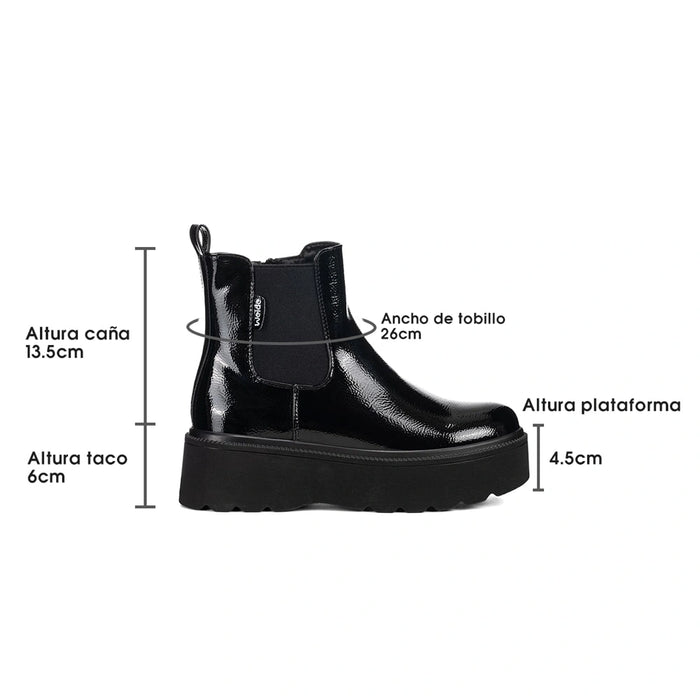 weide BOTINES PLATAFORMA MUJER NEGRO WEIDE ZS38 Outlet online