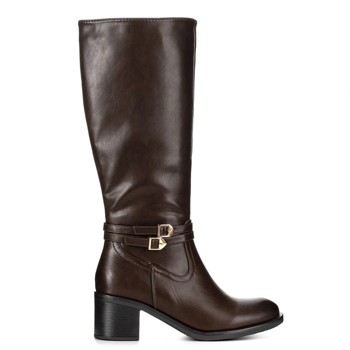weide BOTAS TACO MUJER MARRON WEIDE CZY582 Rebajas de fábrica