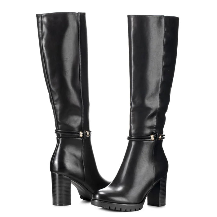 weide BOTAS TACO MUJER NEGRO WEIDE CZY583 Los más vendidos