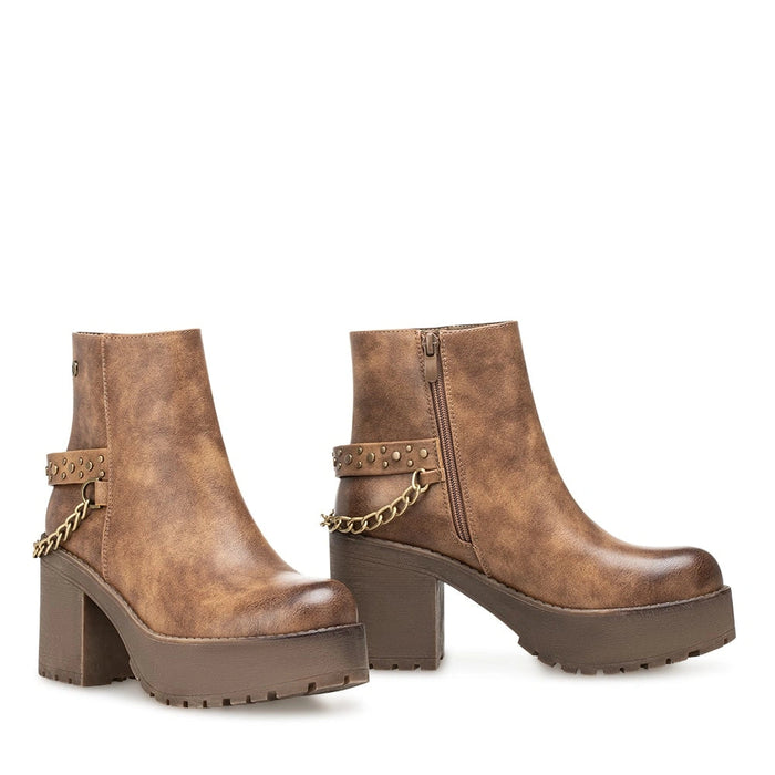 weide Botin Mujer Cayetana Caqui Weide Liquidación